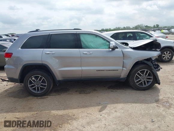 2020 Jeep Grand Cherokee Limited X with VIN 1C4RJFBG1LC122774, listed as a IAAI auction lot 42121813 with 46,029 mi miles and . Bid and sale history available at DreamBid. Image 13.