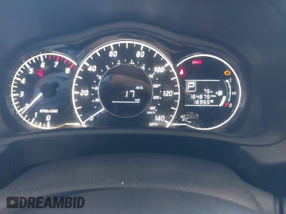 2016 Nissan Note S with VIN 3N1CE2CP3GL360575, listed as a IAAI auction lot 42505627 with 164,675 mi miles and . Bid and sale history available at DreamBid. Image 7.