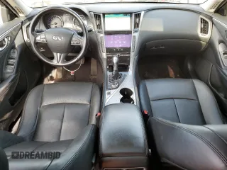 2014 Infiniti Q50 Premium with VIN JN1BV7AP6EM673747, listed as a Copart auction lot 50327265 with 136,288 mi miles and Salvage Title. Bid and sale history available at carsss.com. Image 8.