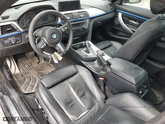 2015 BMW 4 Series 435i xDrive with VIN WBA3R5C55FK372578, listed as a Copart auction lot 41789235 with 0 mi miles and Clean Title. Bid and sale history available at carsss.com. Image 8.