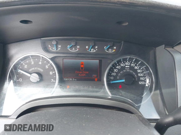 2014 Ford F-150 XL with VIN 1FTFX1EFXEFC28469, listed as a IAAI auction lot 42215331 with 198,139 mi miles and . Bid and sale history available at DreamBid. Image 7.