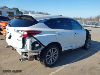 2020 Acura RDX w/Technology Pkg with VIN 5J8TC1H52LL019549, listed as a IAAI auction lot 41497226 with 36,697 mi miles. Bid and sale history available at carsss.com. Image 4.