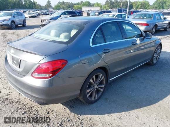 2017 Mercedes-Benz C 300 with VIN 55SWF4JB7HU197874, listed as a IAAI auction lot 42062129 with 109,685 mi miles and . Bid and sale history available at carsss.com. Image 4.