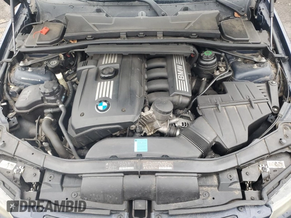 2008 BMW 3 Series 328xi with VIN WBAVC73548KP37504, listed as a Copart auction lot 49310615 with 108,513 mi miles and Salvage Title. Bid and sale history available at carsss.com. Image 13.