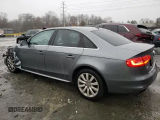 2015 Audi A4 Premium with VIN WAUBFAFL9FN003793, listed as a Copart auction lot 47063275 with 126,123 mi miles and Salvage Title. Bid and sale history available at carsss.com. Image 2.