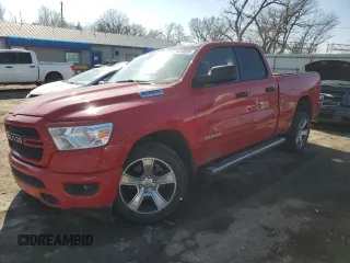 2020 Ram 1500 Tradesman with VIN 1C6SRECG8LN317785, listed as a Copart auction lot 44180635 with 137,426 mi miles and Salvage title. Bid and sale history available at DreamBid. Image 1.