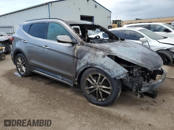 2017 Hyundai Santa Fe 2.0T z VIN 5XYZUDLA6HG406037, wystawiony jako Copart lot #61124765 z przebiegiem Nie podano mil oraz Nie do naprawy • Non repairable. Historia ofert i sprzedaży dostępna na DreamBid. Obrazek 4.
