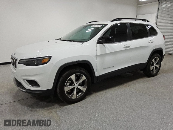 2022 Jeep Cherokee Limited with VIN 1C4PJMDX1ND504146, listed as a Copart auction lot 62564095 with 34,155 mi miles and Clean title. Bid and sale history available at DreamBid. Image 1.