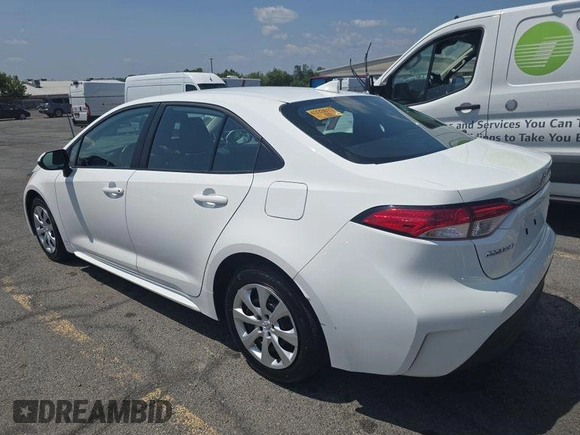 2024 Toyota Corolla LE with VIN 5YFB4MDE6RP133424, listed as a IAAI auction lot 42852869 with 25,073 mi miles and . Bid and sale history available at DreamBid. Image 10.