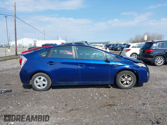 2010 Toyota Prius II with VIN JTDKN3DU2A0173643, listed as a IAAI auction lot 42088644 with 141,114 mi miles. Bid and sale history available at carsss.com. Image 13.