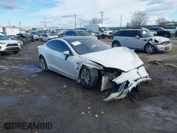 2021 Tesla Model S Long Range Plus with VIN 5YJSA1E20MF426400, listed as a IAAI auction lot 41453704 with Not provided miles and . Bid and sale history available at DreamBid. Image 1.