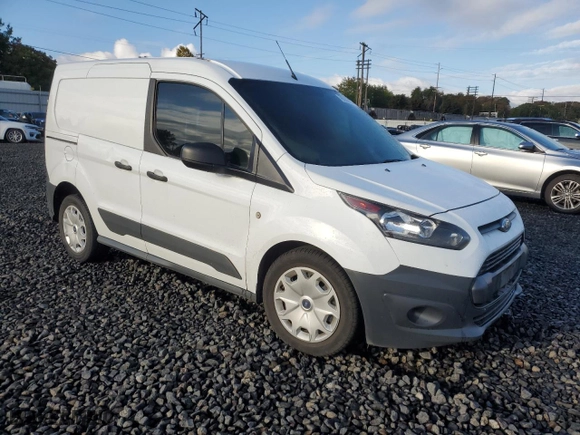 2016 Ford Transit Connect XL with VIN NM0LS6E70G1280312, listed as a Copart auction lot 76296824 with 0 mi miles and Salvage Title. Bid and sale history available at carsss.com. Image 4.