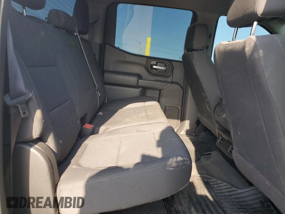 2021 Chevrolet Silverado 1500 Custom with VIN 3GCPWBEK4MG428142, listed as a Copart auction lot 52232105 with 51,129 mi miles and Salvage Title. Bid and sale history available at DreamBid. Image 10.