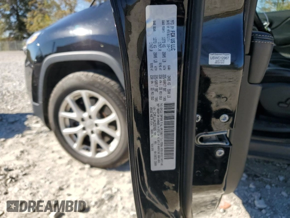2018 Jeep Cherokee Latitude Plus with VIN 1C4PJLLXXJD557028, listed as a Copart auction lot 76671214 with 105,459 mi miles and Salvage Title. Bid and sale history available at carsss.com. Image 15.