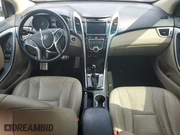 2013 Hyundai Elantra GT with VIN KMHD35LEXDU151905, listed as a Copart auction lot 49274175 with 135,516 mi miles and Salvage Title. Bid and sale history available at carsss.com. Image 8.