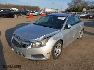 2011 Chevrolet Cruze LT w/1LT with VIN 1G1PF5S90B7224989, listed as a IAAI auction lot 41754560 with 155,010 mi miles. Bid and sale history available at carsss.com. Image 6.