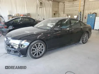 2016 Audi A6 Prestige with VIN WAUHGAFC2GN001442, listed as a Copart auction lot 61633805 with 128,140 mi miles and Salvage title. Bid and sale history available at DreamBid. Image 1.