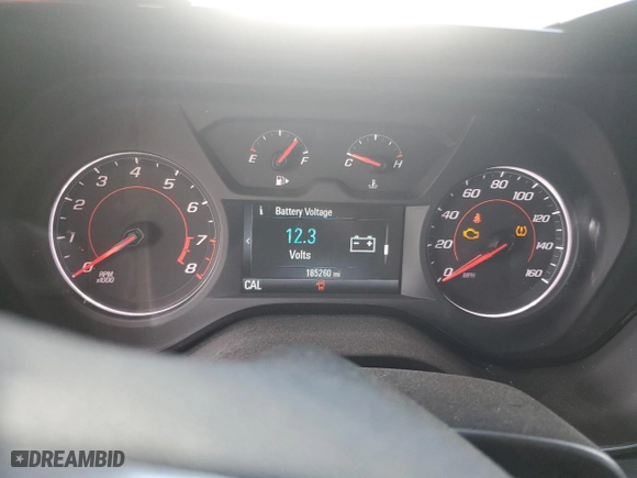 2017 Chevrolet Camaro 1LT with VIN 1G1FA1RS3H0113589, listed as a Copart auction lot 52671875 with 185,260 mi miles and Salvage Title. Bid and sale history available at carsss.com. Image 9.