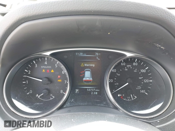 2016 Nissan Rogue SV with VIN JN8AT2MT7GW030345, listed as a IAAI auction lot 41889176 with 53,737 mi miles and . Bid and sale history available at carsss.com. Image 7.