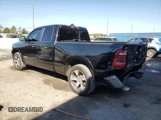 2020 Ram 1500 Laramie with VIN 1C6SRFDTXLN142456, listed as a Copart auction lot 43264155 with 57,661 mi miles and Salvage Title. Bid and sale history available at carsss.com. Image 2.