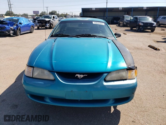 1994 Ford Mustang with VIN 1FALP4045RF130357, listed as a Copart auction lot 70832464 with 112,148 mi miles and Salvage Title. Bid and sale history available at carsss.com. Image 5.