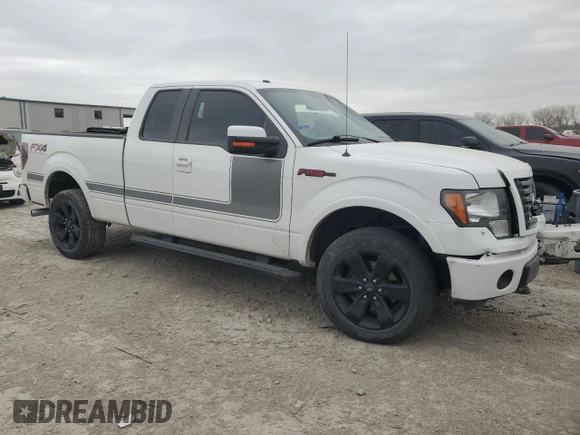 2012 Ford F-150 XL with VIN 1FTFX1ET2CFC57497, listed as a Copart auction lot 49132945 with 84,430 mi miles and Salvage Title. Bid and sale history available at carsss.com. Image 4.