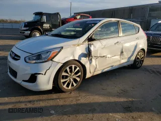 2017 Hyundai Accent Sport with VIN KMHCU5AE9HU351322, listed as a Copart auction lot 86924484 with 101,442 mi miles and Clean Title. Bid and sale history available at carsss.com. Image 1.