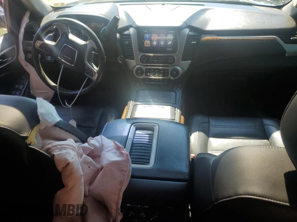 2019 GMC Yukon Denali with VIN 1GKS2CKJXKR206455, listed as a Copart auction lot 73382254 with 146,763 mi miles and Salvage Title. Bid and sale history available at carsss.com. Image 8.