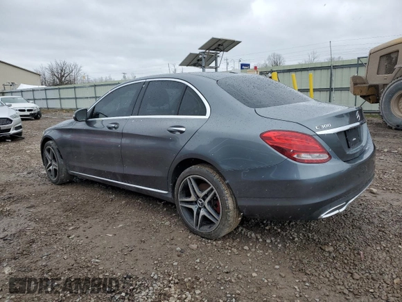 2017 Mercedes-Benz C 300 with VIN 55SWF4KB4HU198978, listed as a Copart auction lot 53070045 with Not Provided miles and Clean Title. Bid and sale history available at carsss.com. Image 2.
