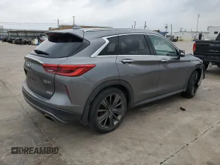 2020 Infiniti QX50 Essential с VIN 3PCAJ5M1XLF116099, выставлен на аукционе Copart как лот 56824854 с пробегом 61 577 миль миль и Списание • Salvage title. История ставок и продаж доступна на DreamBid. Изображение 3.