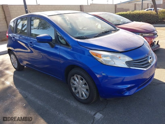 2015 Nissan Versa Note S with VIN 3N1CE2CP4FL438201, listed as a IAAI auction lot 41258138 with 143,463 mi miles. Bid and sale history available at carsss.com. Image 1.