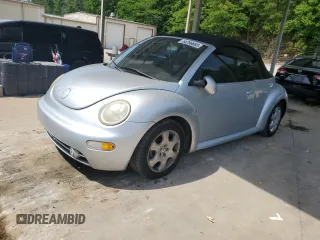 2003 Volkswagen Beetle GLS z VIN 3VWCK21Y33M326199, wystawiony jako Copart lot #54796685 z przebiegiem 142 574 mil mil oraz Szkoda całkowita • Salvage title. Historia ofert i sprzedaży dostępna na DreamBid. Obrazek 1.