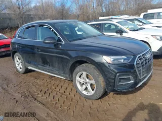 2023 Audi Q5 Premium with VIN WA1ABAFY3P2044813, listed as a IAAI auction lot 41651809 with 19,001 mi miles. Bid and sale history available at carsss.com. Image 1.
