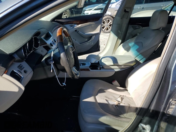 2010 Cadillac CTS Premium with VIN 1G6DP5EV6A0101577, listed as a Copart auction lot 87003524 with Not provided miles and Salvage title. Bid and sale history available at DreamBid. Image 7.