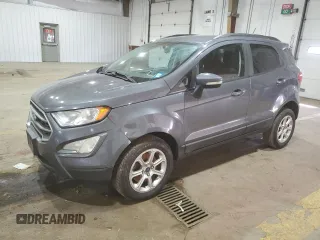 2019 Ford EcoSport SE with VIN MAJ6S3GL9KC264394, listed as a Copart auction lot 50879545 with 126,151 mi miles and Salvage Title. Bid and sale history available at carsss.com. Image 1.