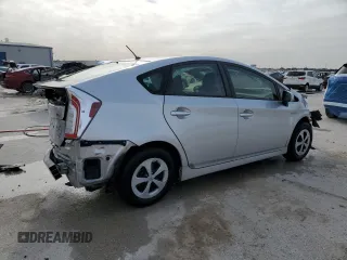 2013 Toyota Prius One with VIN JTDKN3DU3D5561150, listed as a Copart auction lot 47964065 with 0 mi miles and Salvage Title. Bid and sale history available at carsss.com. Image 3.