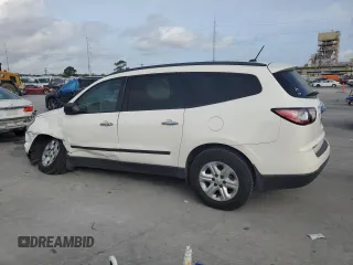 2015 Chevrolet Traverse LS z VIN 1GNKRFKD5FJ149287, wystawiony jako Copart lot #58641485 z przebiegiem 154 681 mil mil oraz Szkoda całkowita • Salvage title. Historia ofert i sprzedaży dostępna na DreamBid. Obrazek 2.