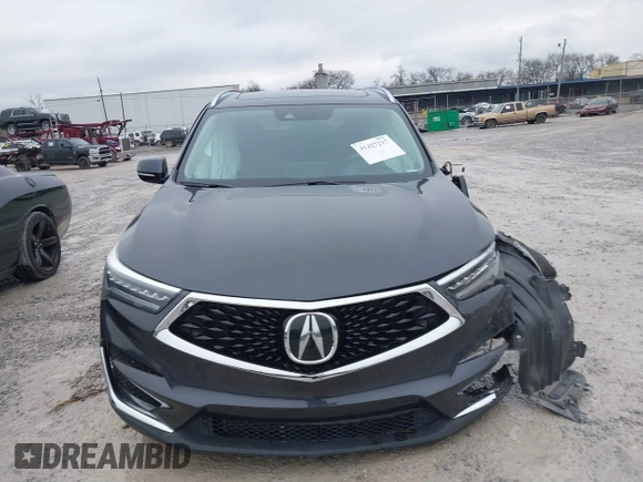 2020 Acura RDX Technology with VIN 5J8TC2H50LL003615, listed as a IAAI auction lot 41427217 with 61,952 mi miles and . Bid and sale history available at DreamBid. Image 12.