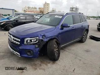 2021 Mercedes-Benz GLB 250 z VIN W1N4M4GB4MW155022, wystawiony jako Copart lot #53795505 z przebiegiem 41 191 mil mil oraz Szkoda całkowita • Salvage title. Historia ofert i sprzedaży dostępna na DreamBid. Obrazek 1.