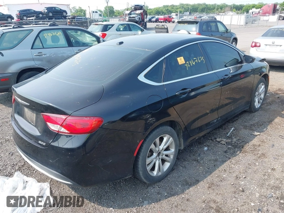 2015 Chrysler 200 Limited with VIN 1C3CCCAB3FN616992, listed as a IAAI auction lot 42467675 with 167,623 mi miles and . Bid and sale history available at DreamBid. Image 4.