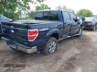 2014 Ford F-150 XL with VIN 1FTFW1EF5EFA92495, listed as a IAAI auction lot 42489452 with 155,654 mi miles and . Bid and sale history available at DreamBid. Image 4.