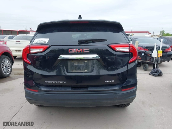 2022 GMC Terrain SLE with VIN 3GKALTEV9NL178747, listed as a IAAI auction lot 41946354 with 112,515 mi miles. Bid and sale history available at carsss.com. Image 16.