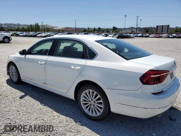 2017 Volkswagen Passat SE with VIN 1VWBT7A30HC013663, listed as a Copart auction lot 58043215 with 76,708 mi miles and Salvage title. Bid and sale history available at DreamBid. Image 2.