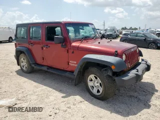 2012 Jeep Wrangler Unlimited Sport RHD with VIN 1C4BJWKG3CL230718, listed as a Copart auction lot 61789775 with Not provided miles and Clean title. Bid and sale history available at DreamBid. Image 4.