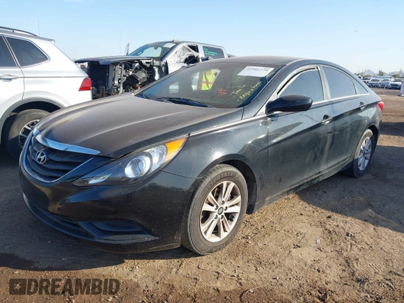 2012 Hyundai Sonata GLS with VIN 5NPEB4AC3CH308948, listed as a IAAI auction lot 41981220 with 147,114 mi miles and . Bid and sale history available at DreamBid. Image 2.