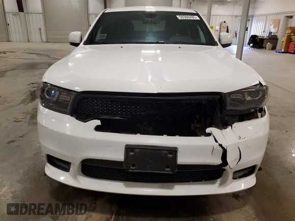 2019 Dodge Durango GT Plus with VIN 1C4RDJDG7KC634237, listed as a Copart auction lot 59366285 with 139,056 mi miles and Salvage title. Bid and sale history available at DreamBid. Image 5.