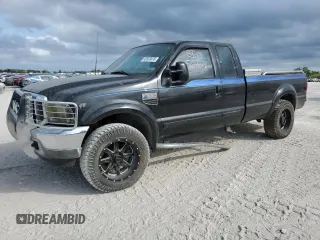 2001 Ford Super Duty F-250 XL with VIN 1FTNX21L91EC07772, listed as a Copart auction lot 45503435 with 0 mi miles and Salvage Title. Bid and sale history available at carsss.com. Image 1.