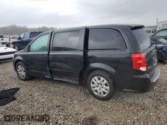 2017 Dodge Grand Caravan SE with VIN 2C4RDGBG1HR650715, listed as a Copart auction lot 51094605 with 110,177 mi miles and Salvage Title. Bid and sale history available at DreamBid. Image 2.