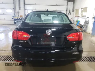 2011 Volkswagen Jetta TDI with VIN 3VWLL7AJXBM093417, listed as a Copart auction lot 57710435 with 104,484 mi miles and Clean title. Bid and sale history available at DreamBid. Image 6.