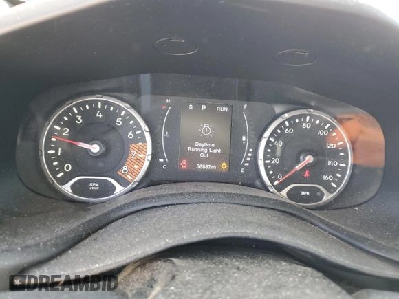2021 Jeep Renegade Jeepster z VIN ZACNJCAB6MPM34019, wystawiony jako Copart lot #47381335 z przebiegiem 56 987 mil mil oraz Szkoda całkowita • Salvage title. Historia ofert i sprzedaży dostępna na DreamBid. Obrazek 9.